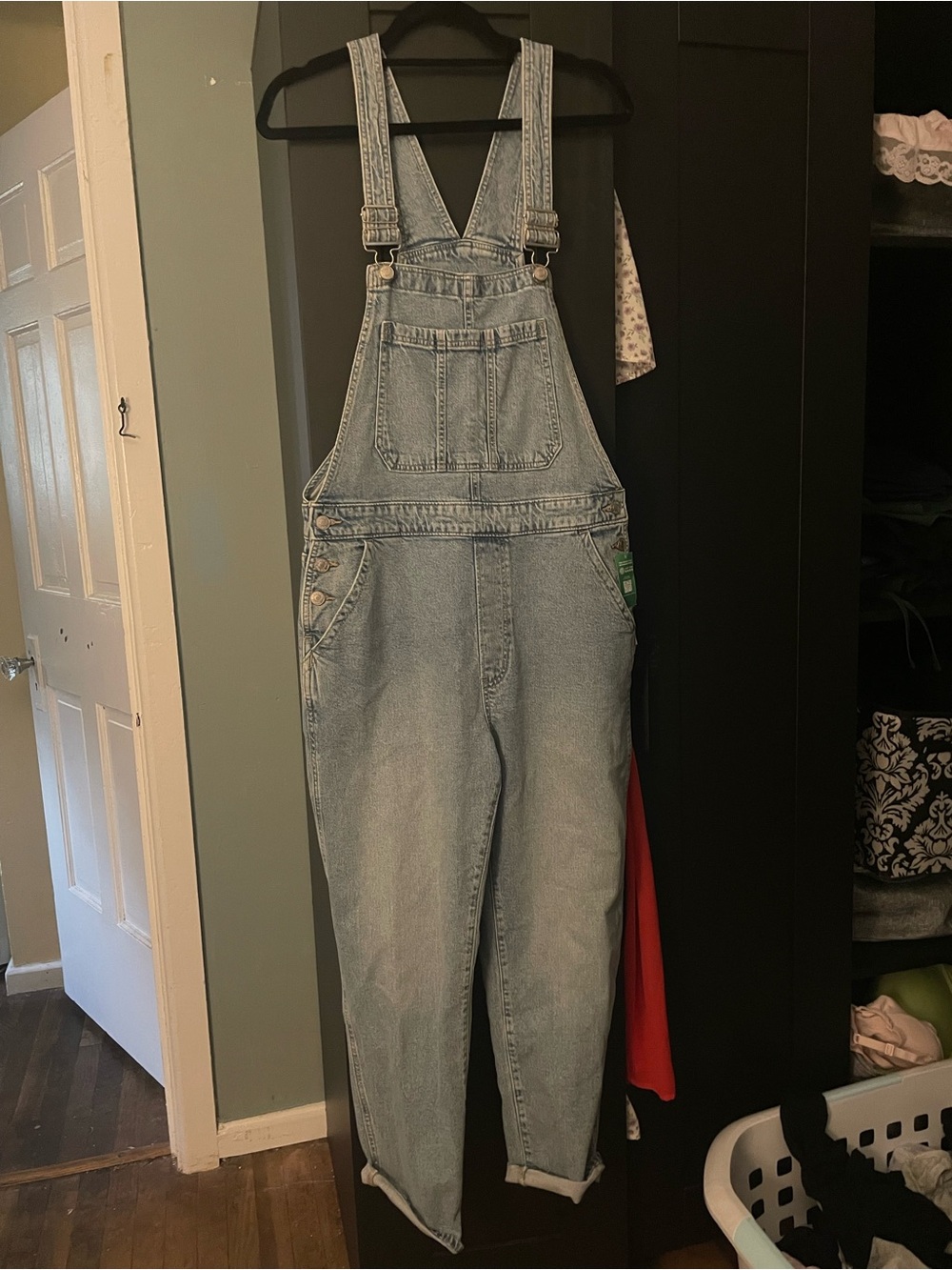 GAP Light Blue Denim Overalls